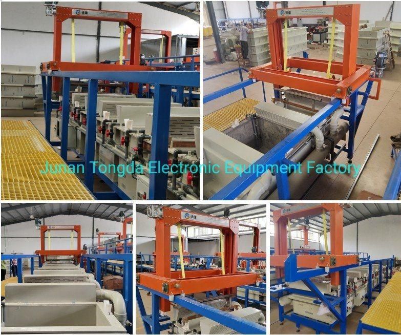 Tongda11 Electroplating Line Copper Plating Machine Galvanizing Equipment Plating Tanks