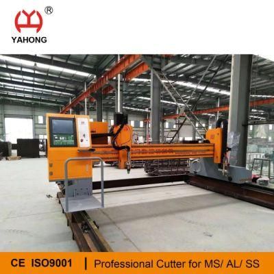 High Precision Plasma Cutting Machine for Cutting Aluminum with Water Spray Function