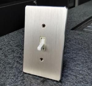 Aluminum Wall Switch Face Plate