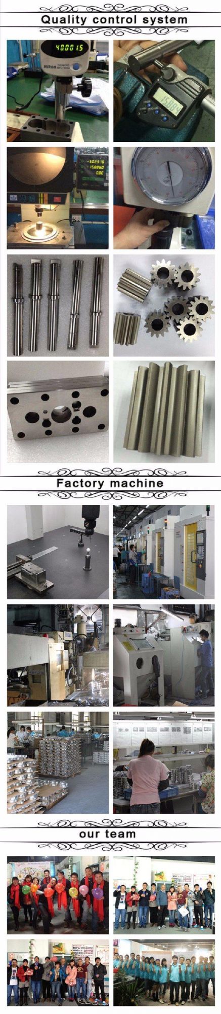 Aluminum Machinery Parts with High Quality