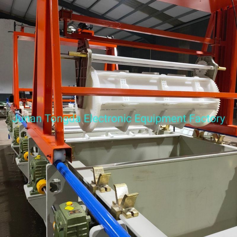 Automatic Brass Plating Gold Plating Plant Electroplating Nickel Plating Machine