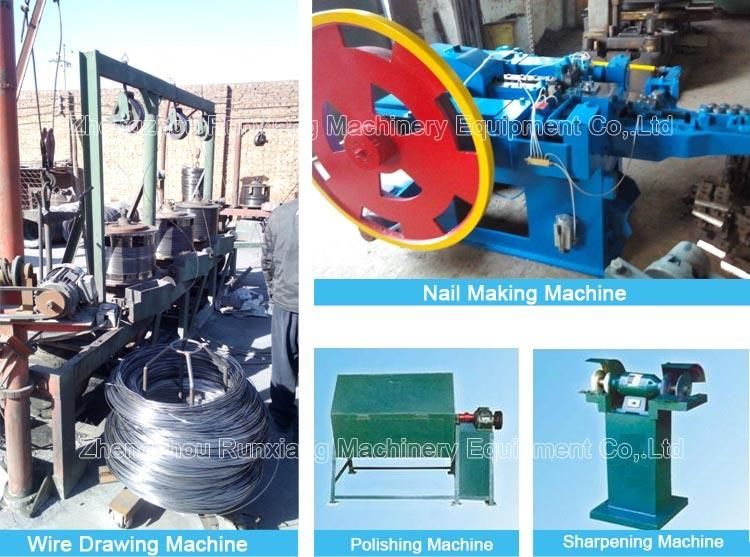 China Automatic Wire Nail and Screw Making Nail Accessories Machine