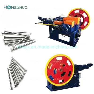 Automatic Common Iron Nails Machine Manufacturer for Africa Market Q195 Low Carbon Steel Automatic Nail Making Machine on Sale