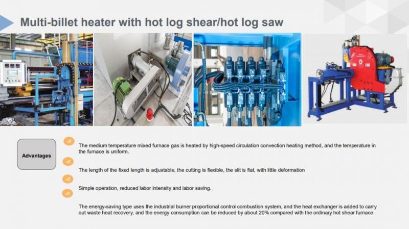 Hot Billet Saw for Industrial Profile Extrusion for Cutting Aluminum Logs