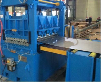 Sheet Metal Straightening and Leveling Cut to Length Machine Cross Shearing Machine with Servo Motor Drive