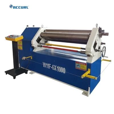 China Accurl Industrial Suppliers for Concrete Mixer General Industrial Equipment Sheet Metal Plate Rolling Bending Machine