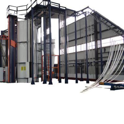 Aluminium Profiles Powder Coating Line with Auto/Manual Coating Machine