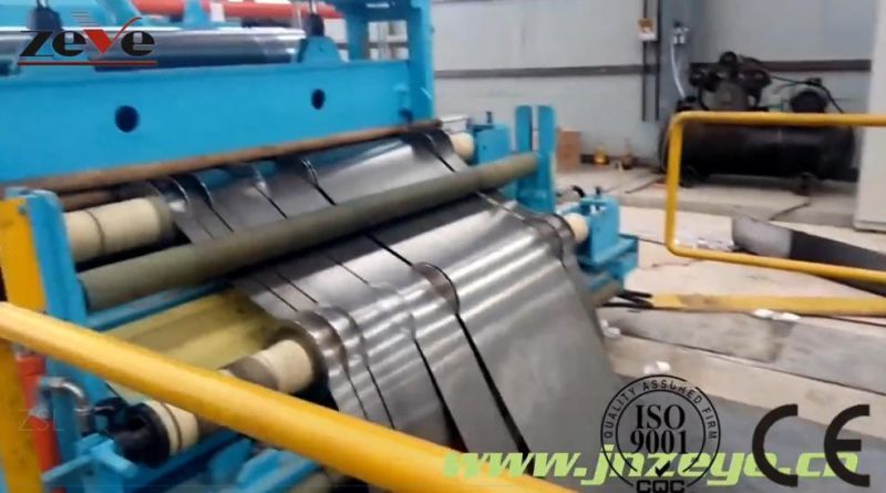 Factory Price and High Quality Aluminum Steel Coil Slitting Recoiling Cutting Machine