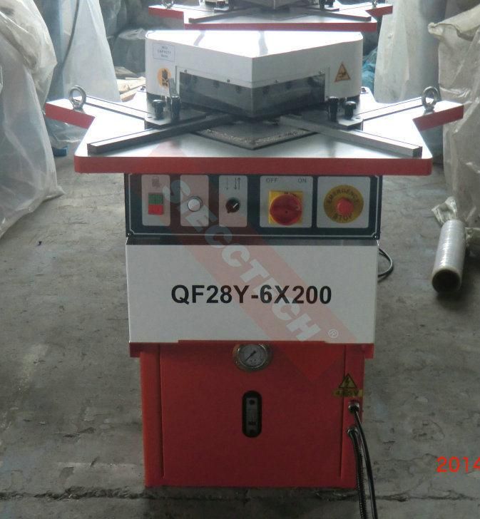 Fixed Angle Hydraulic Corner Notcher, Hydraulic Notcher, Corner Notching Machine (Q28)