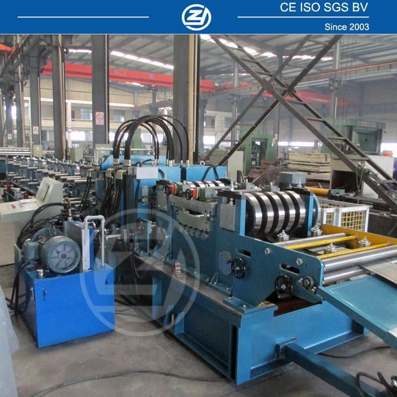 12 Months Warranty C-Z Purlin Interchangeable Automtic Punching Roll Forming Machine