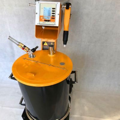 China New Steel Automatic Electrostatic Powder Coating Spray Painting Gun for Fire-Fignting Equipment
