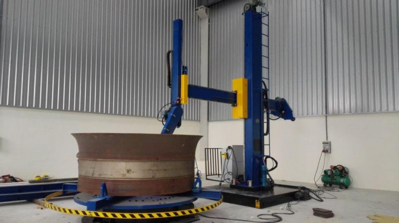 Professional Inside and Outside Surface of Reduction Furnace Buffing Machine with High Efficiency