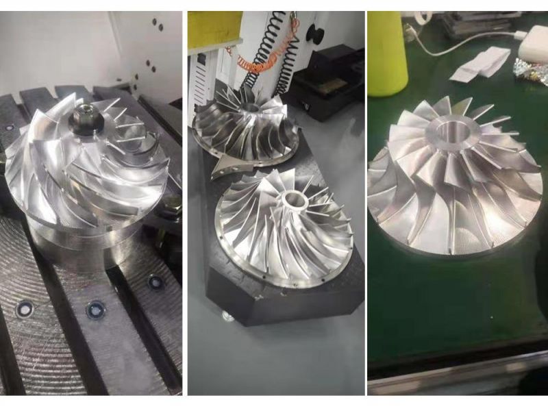 Customized High Precision Aluminum Die Casting Engine Motor Impeller
