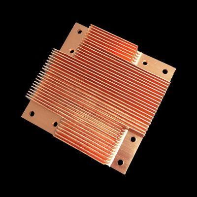 Skived Fin Heat Sink for Welding Equipment and Apf and Power and Inverter and Svg and Charging Pile