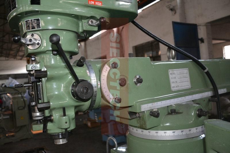Universal High Quality Vertical Knee Type Milling Machine Price X5040
