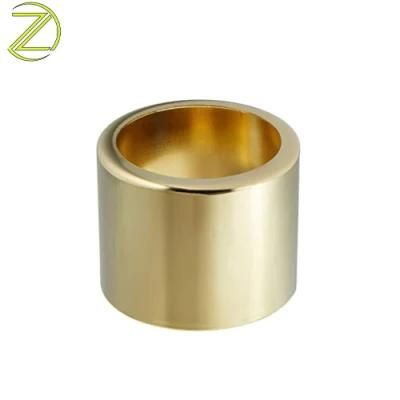 Custom Made Service Bushings Copper Brass Hollow Metal Round Coupling Sleeve Shaft Bronze Sleeve