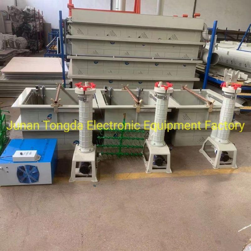 Tongda- Automatic Type Jig Plating Equipment Line Rack Plating Machine for Nickel/Copper/Chrome Plating