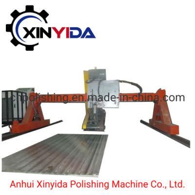 Light Rail Guiding Stainless Steel Buffing and Planishing Machine for Sheet