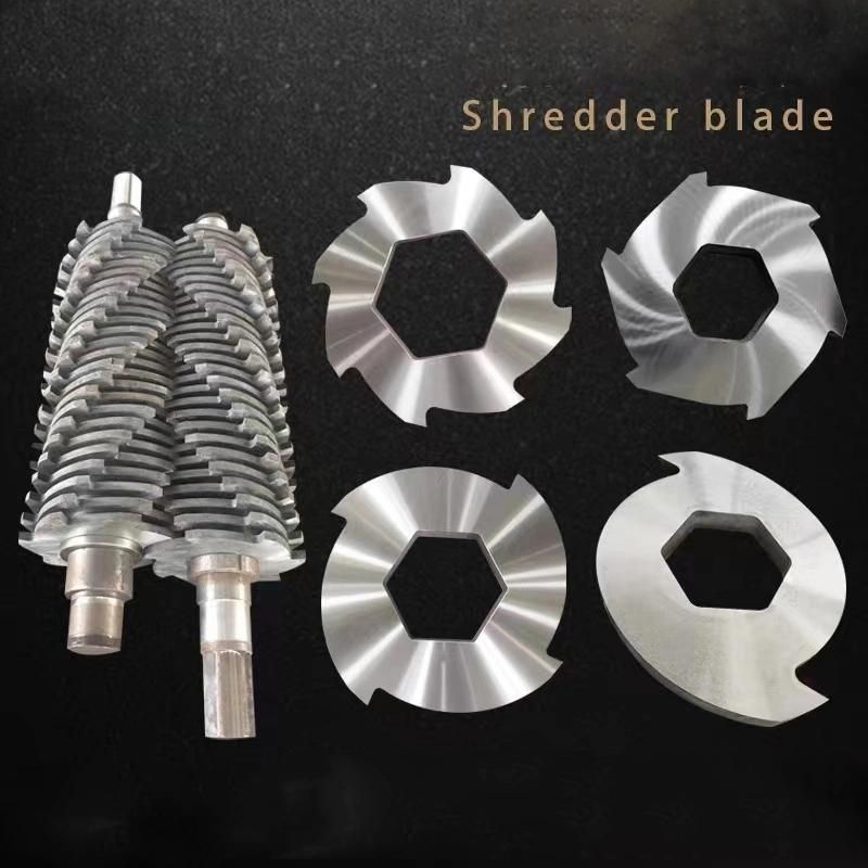 Customized SKD11 Material Plastic Rubber Machinery Part Shredder Box Blade