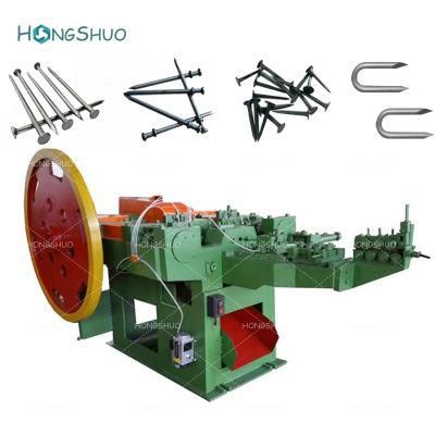 Fully Automatic Common Iron Wire 2 to 6inches Nail Making Machine