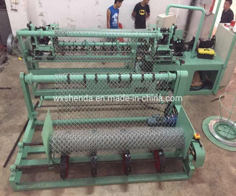 Factory Fully-Automatic Chain Link Fence Making Machine Price/Wire Mesh Making Machine
