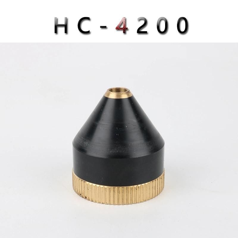Jiusheng CNC Plasma Cutting Torch Consumables Electrode Nozzle Hc4200 Suitable for 400A Plasma Cutting Equipment