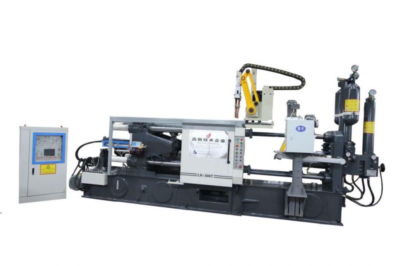 300t Automatic Aluminum Pressure Aluminum/Zinc/Magnesium Die Casting Machine for Aluminum Hinge/a Knife to Joke