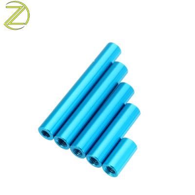 Hardware Factory Precision CNC Turned Spacer Metal Female Bolt Bushing Steel Thread Rod Sleeve