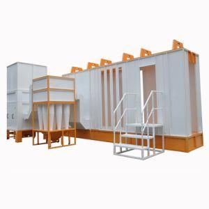 Automatic Powder Coating Booth with Cyclone