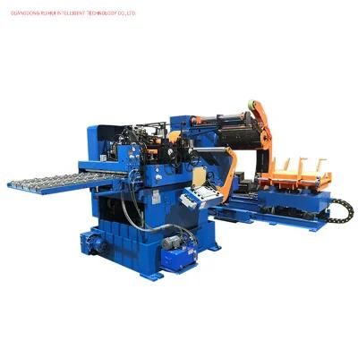 Decoiler Straightener Feeder for Steel Coil Flattening for Press Machine