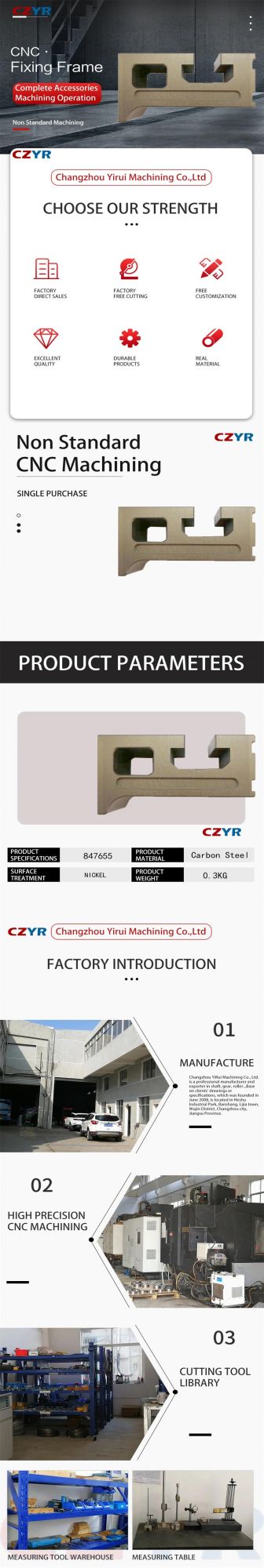 Custom High Precision Non-Standard Connecting Plate Machining Parts