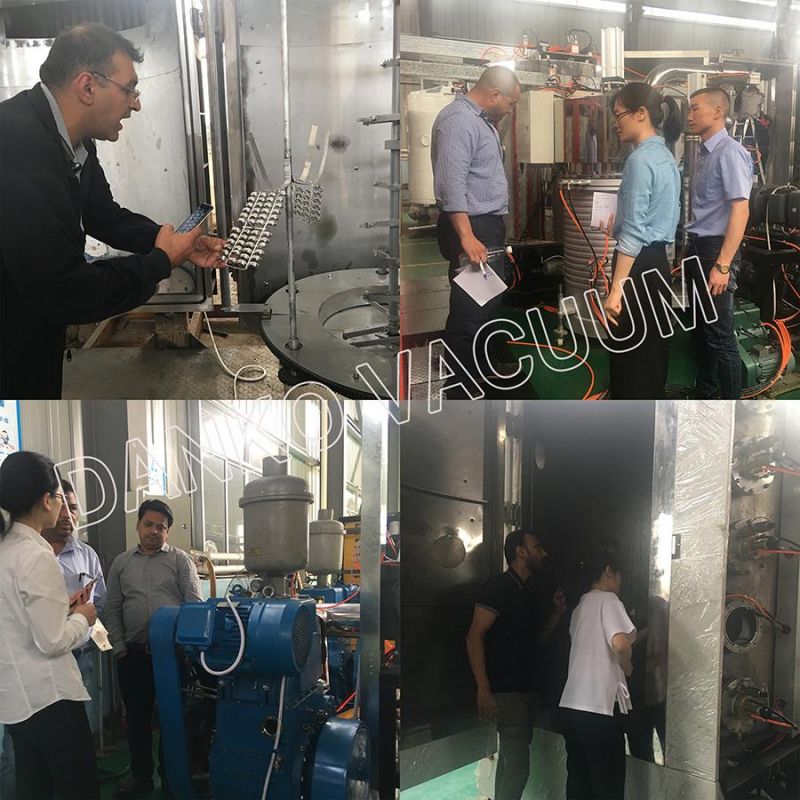 PVD Evaporation Metallizing Coating Production Line for ABS