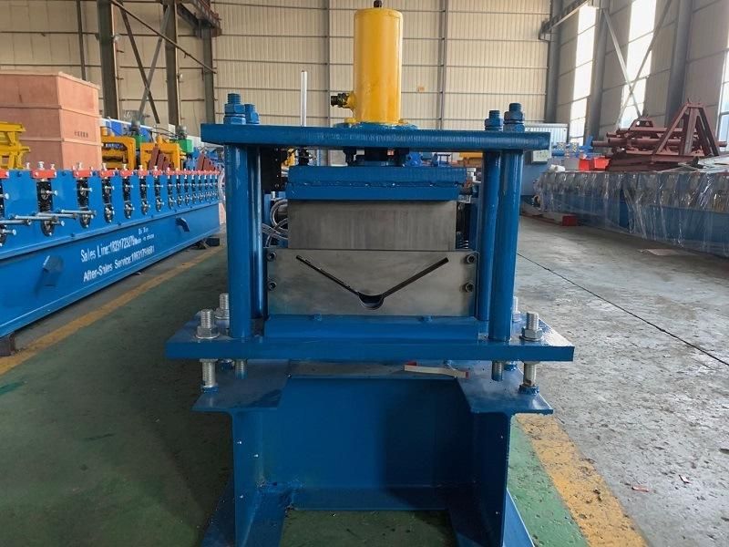 High Quality Galvanized Aluminum Ridge Cap Tile Roll Forming Machine