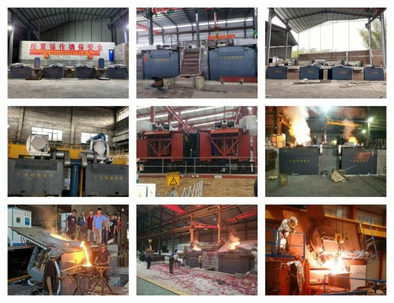 5 Ton Steel Melting Induction Furnace for Making Rebar for Steel Production Factory