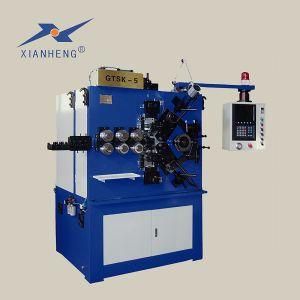 CNC Machine Manufacturers Gtsk-5 Telescoping Helical Spring Coiling Machine