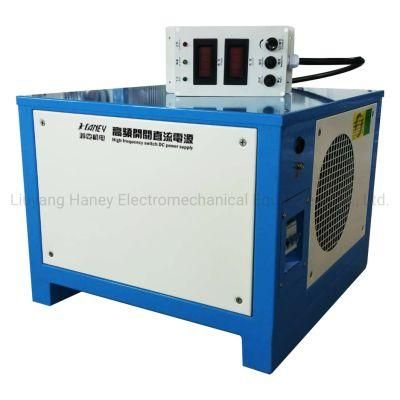 Haney CE Approved 2500A DC Rectifier Aluminum Anodizing Zinc Electroplating Rectifier Equipment with Auto Timer