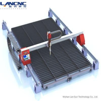 Lansun 10mm 20mm 30mm Stainless Steel CNC Cutter Portable Gantry CNC Plasma Cutting Machine