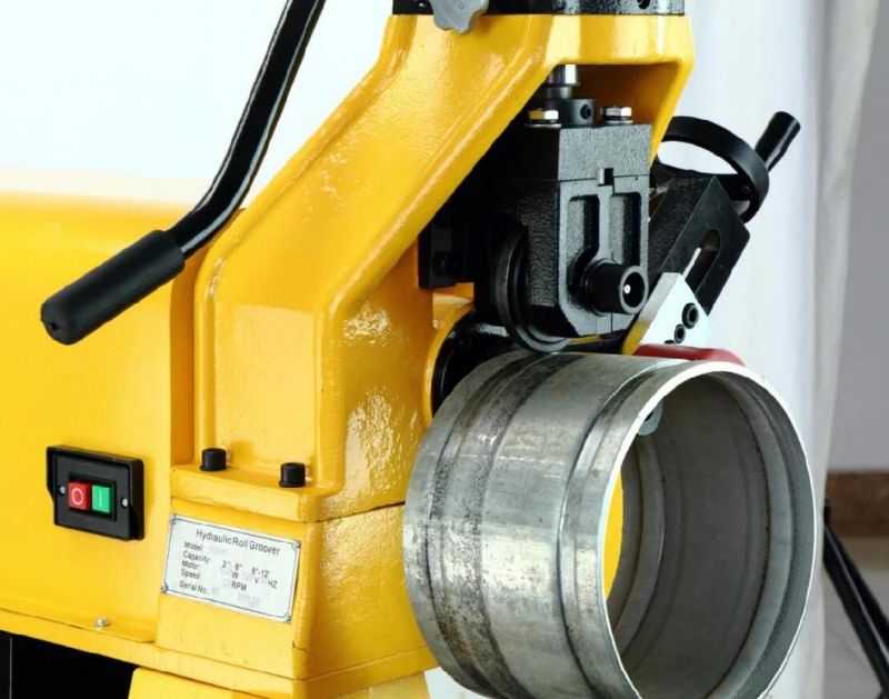 High Power Heavy Duty Hydraulic Roll Grooving Machine 1700W (YG12F) /Factory Direct Deal