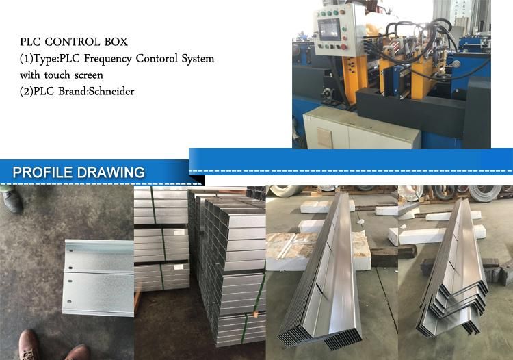 Steel Ceiling Forming Strut Channel Stud Roll Forming Keel Machine