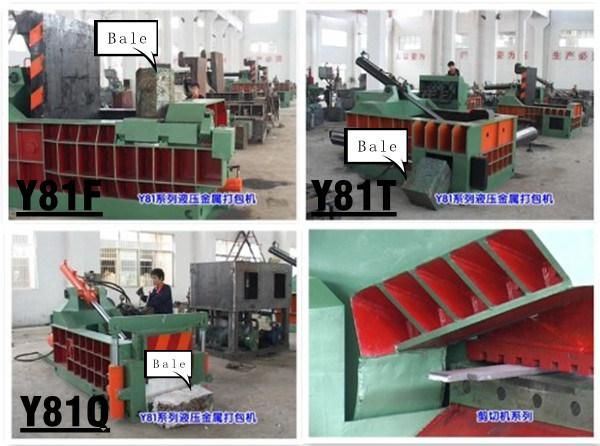 Y81t 1600 Automatic Hydraulic Drive Metal Baler for Scrap Recycling