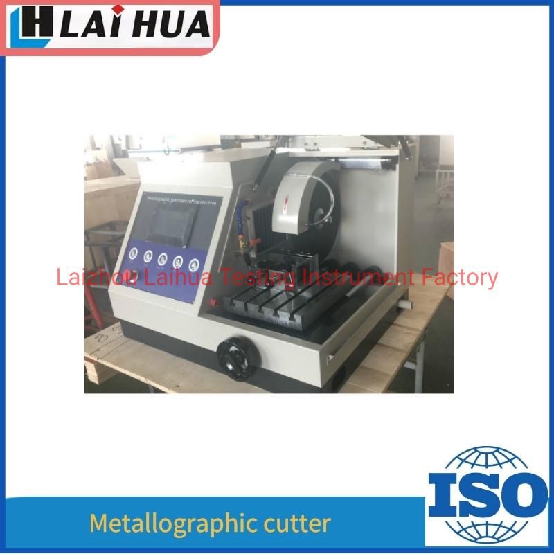 Q-100b Manual and Automatic Metallographic Sample Cut off Machine for Laboratory Material Test Instrument