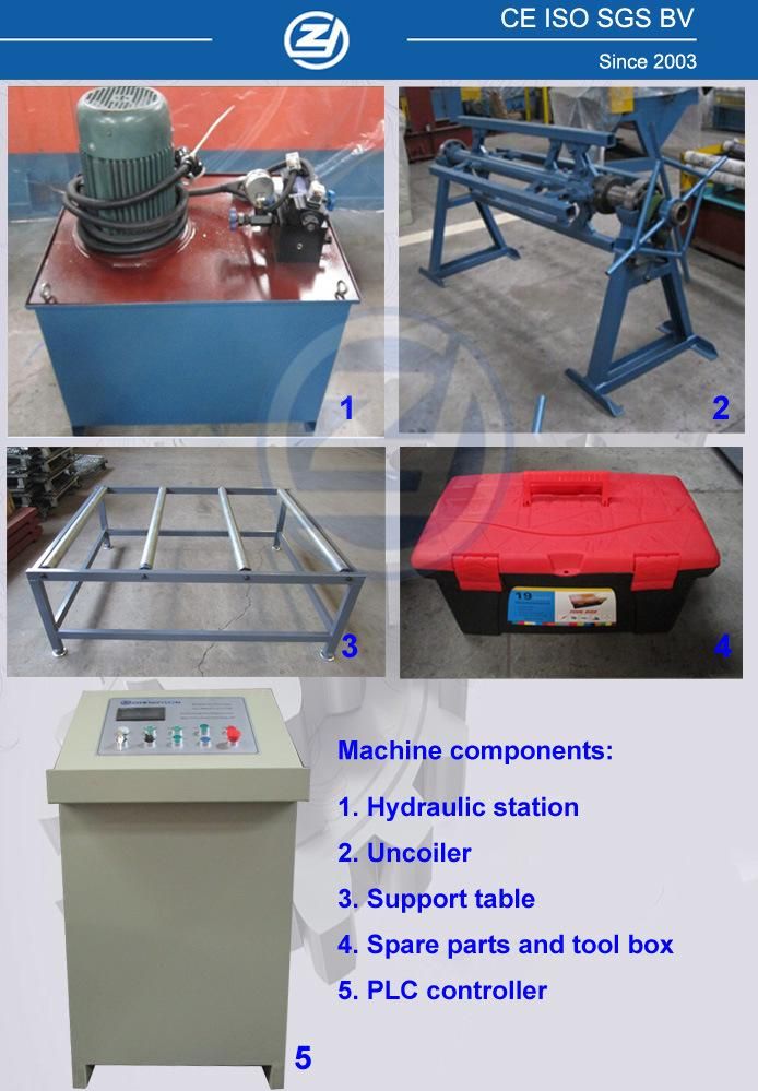 2018 Roof Tile Machine Concrete Wall Tile Making Glazed Molding Rolling Forming Machine