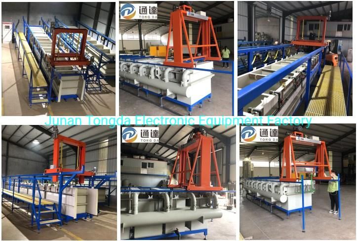 China High Quality Aluminum Anodizing Plant Hard Anodizing Electroplating Machine