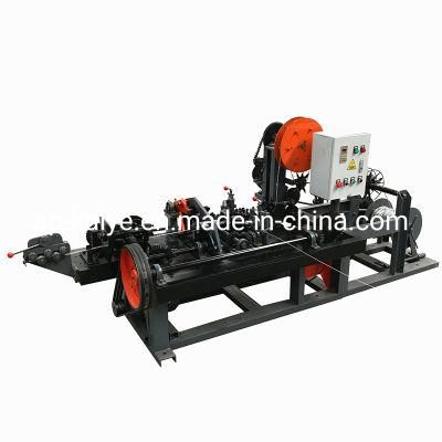 Fully Automatic Double Wire Twist Barbed Wire Making Machine