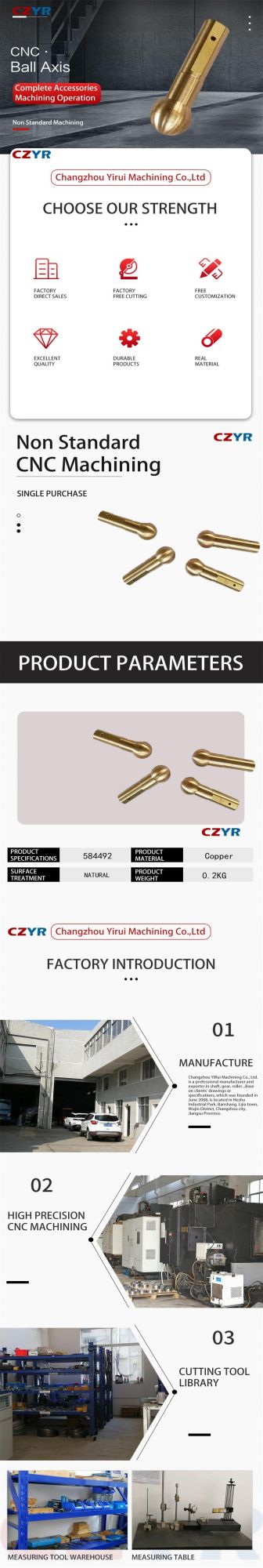 CNC Machining OEM Manufacture Customized Hardware