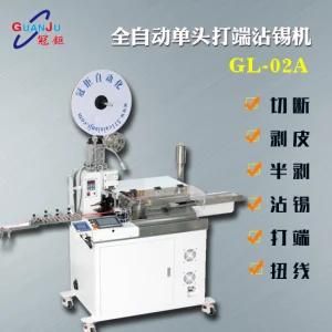High Efficiency Full Automatic Crimping and Tinning Machine (single end)