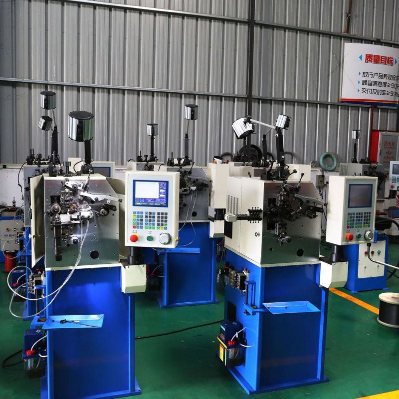 Automatic CNC Compression Spring Coiling Machine 3 Axis