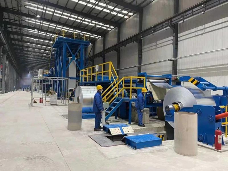 Uzbekistan 60000tons Steel Coil Color Coating Line for Building Materials