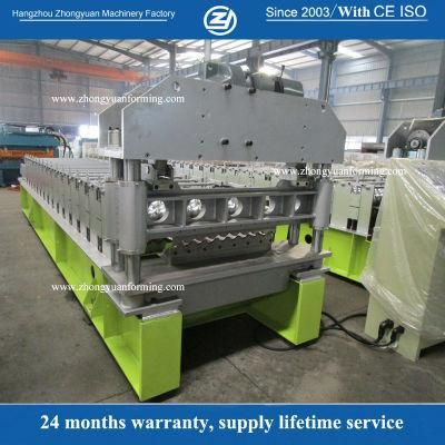Mitsubishi Control System Motor Cutting Types of Sheet Metal Joints Roll Forming Machine