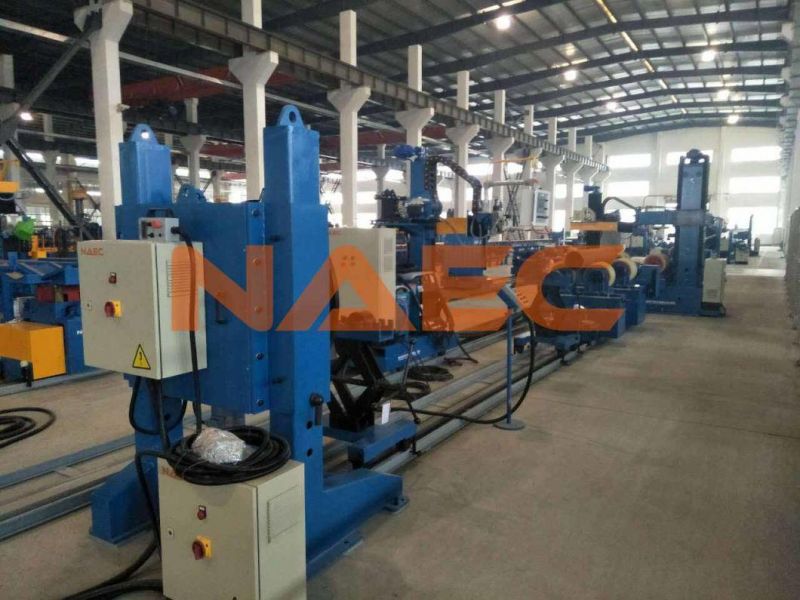 Five Axis CNC Flame/Plasma Pipe Cutting and Profiling Machine (Roller-bed type) 2′′-24′′